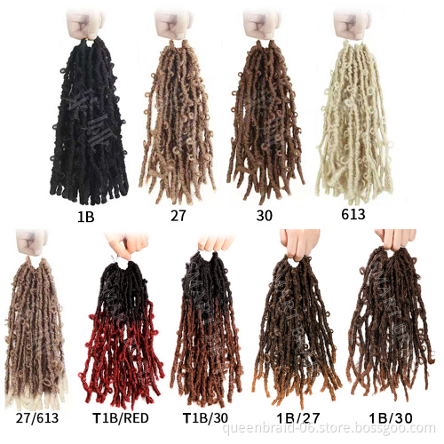 Butterfly Locs Crochet Hair 12 inch Short Distressed Faux Locs Crochet Hair Pre looped Natural Messy Butterfly Locs